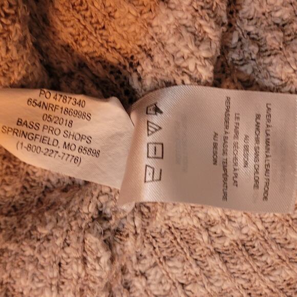 Natural Reflections Oversized Textured Speckled Knit Long Sleeve Sweater Large - Picture 10 of 10